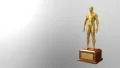 Trophy award ceremony intro with space for title text nomination 4K 4k or 4k+ Resolution