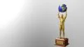 Trophy award ceremony intro with space for title text nomination 4K4 4k or 4k+ Resolution