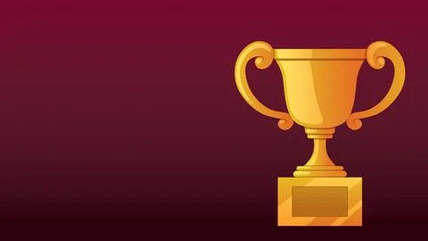 Trophy Background Illustration Stock Illustration