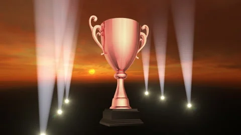 Trophy Cup 24 B4 sky Vídeos de archivo 269845472