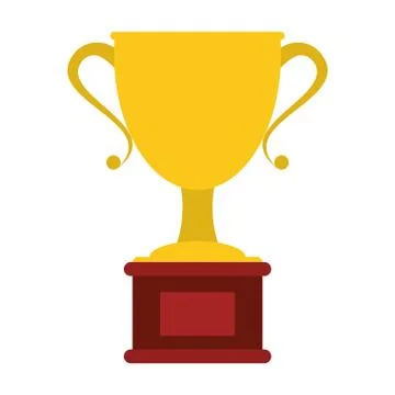 Trophy cup icon Illustrazione stock