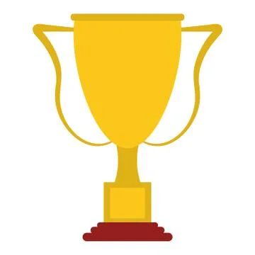 Trophy cup icon Stock Illustration