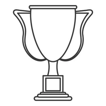 Trophy cup icon 스톡 일러스트