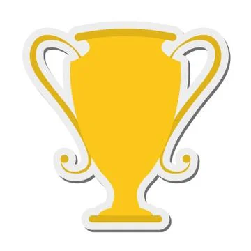 Trophy cup icon 스톡 일러스트
