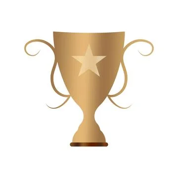 Trophy cup icon Illustrazione stock