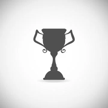 Trophy cup Stock Illustration