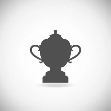 Trophy cup Stock Illustration