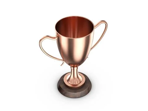 Trophy cup Stock Illustration