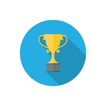 Trophy cup Stock Illustration