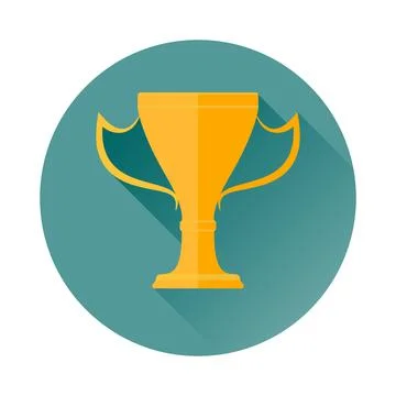 Trophy cup Stock Illustration