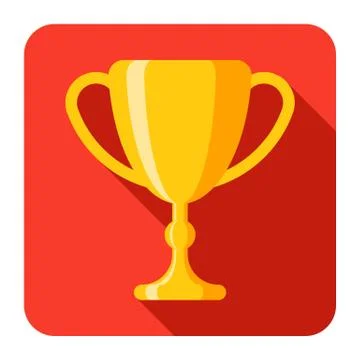 Trophy Cup Illustration Stock Illustration