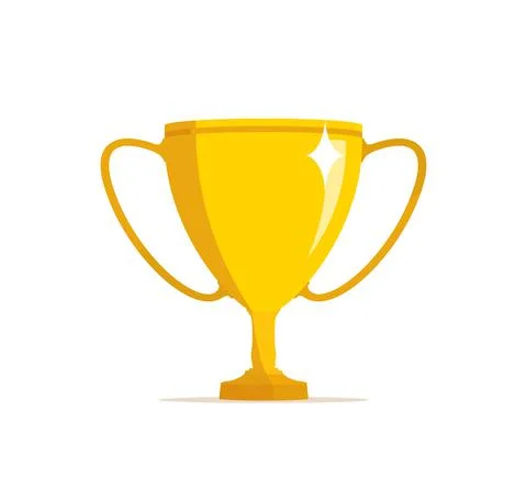 Trophy cup illustration. Stock Illustration