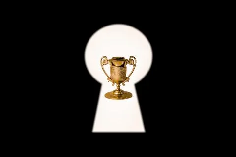 Trophy cup Stock Photos