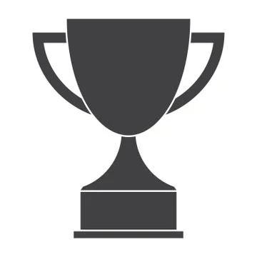Trophy Cup SIlhouette Stock Illustration