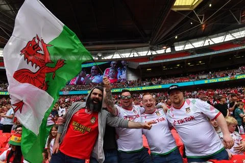 Trophy Final: Bromley 1 Wrexham 0 Stock Photos