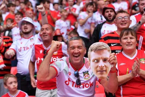 Trophy Final: Bromley 1 Wrexham 0 Stock Photos