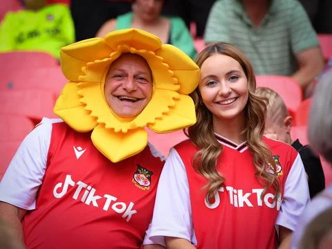 Trophy Final: Bromley 1 Wrexham 0 Stock Photos