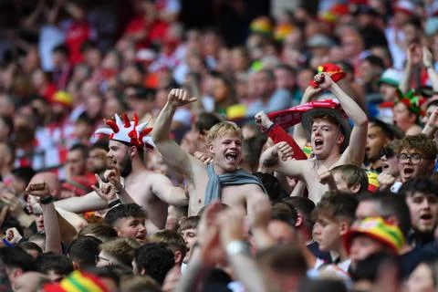 Trophy Final: Bromley 1 Wrexham 0 Stock Photos