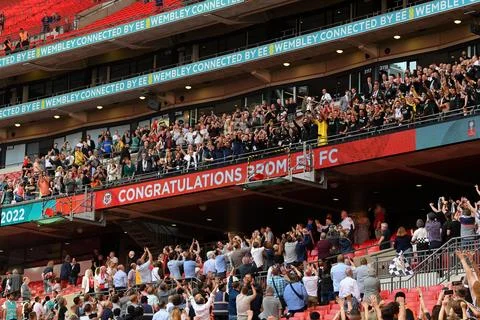 Trophy Final: Bromley 1 Wrexham 0 Stock Photos