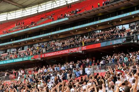 Trophy Final: Bromley 1 Wrexham 0 Stock Photos