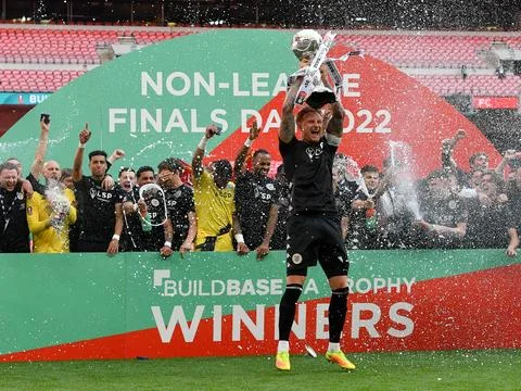 Trophy Final: Bromley 1 Wrexham 0 Stock Photos