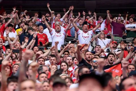 Trophy Final: Bromley 1 Wrexham 0 Stock Photos