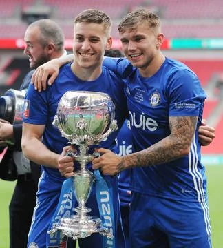 Trophy Final: Halifax 1 Gateshead 0 Stock Photos
