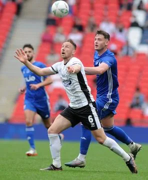 Trophy Final: Halifax 1 Gateshead 0 Stock Photos