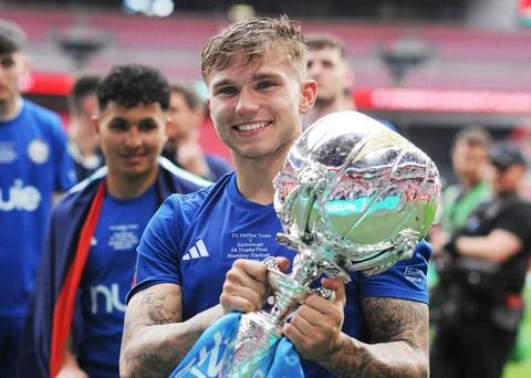 Trophy Final: Halifax 1 Gateshead 0 Stock Photos