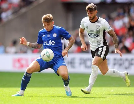 Trophy Final: Halifax 1 Gateshead 0 Stock Photos