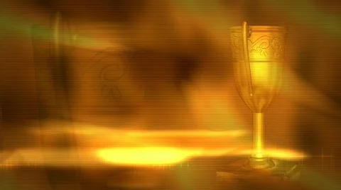 Trophy gold hd Stock Footage 604549