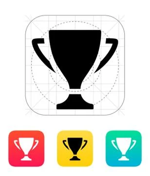 Trophy icon. 스톡 일러스트