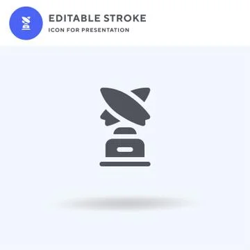 Trophy icon vector, filled flat sign, solid pictogram isolated on white, logo 스톡 일러스트
