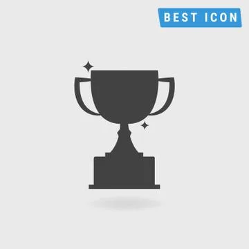 Trophy Icon, vector icon eps10. Stock Illustration
