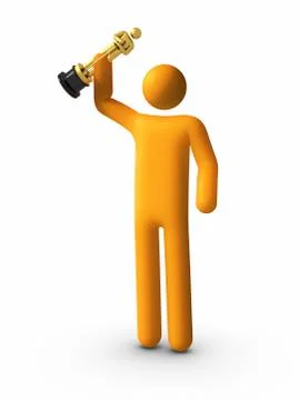 Trophy Illustrazione stock