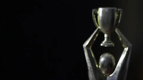 Trophy pan down Stock-Footage 47776748