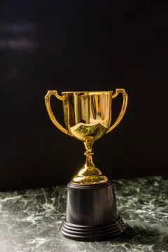 Trophy replica isolated Stock Photos