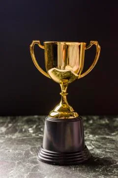 Trophy replica isolated Stock Photos