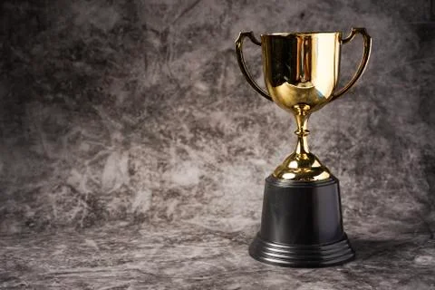 Trophy replica isolated Stock Photos