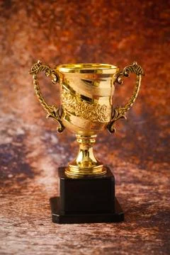 Trophy replica isolated Stock Photos