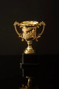 Trophy replica isolated Stock Photos