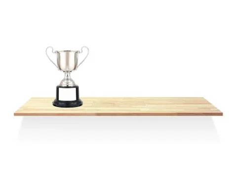 Trophy shelf Stock Photos