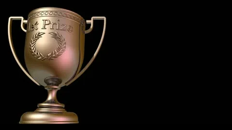 Trophy Transition HD Stock Footage 10870516