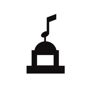 Trophy vector icon Stock Illustration