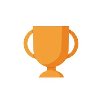 Trophy Vector Icon prize vector symbol Illustrazione stock