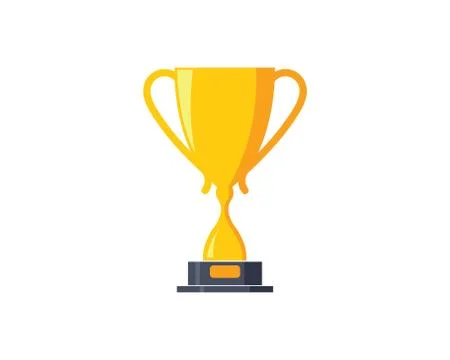Trophy  vector icon winner illustration Stock-Illustration