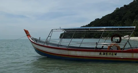 Tropic island Video stock 100855413