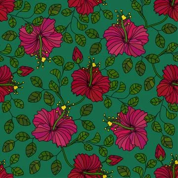 Tropic vector illustration Stock Illustration