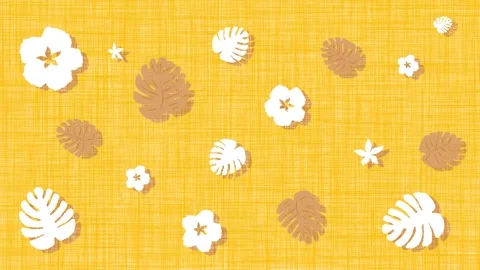 Tropical animated background Stock Footage 311904225