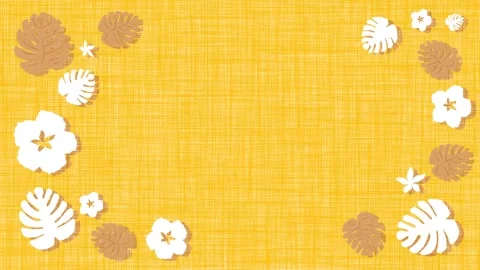 Tropical animated background Stock Footage 311904227